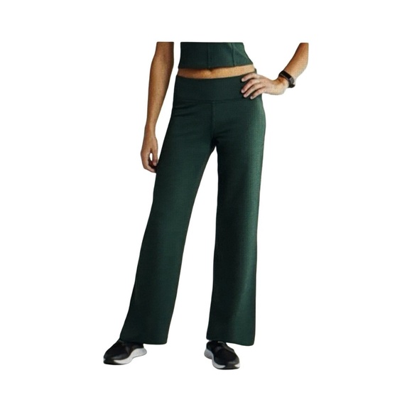 Zella Pants - Zella Soft Agile Wide Leg Pants. Green Park